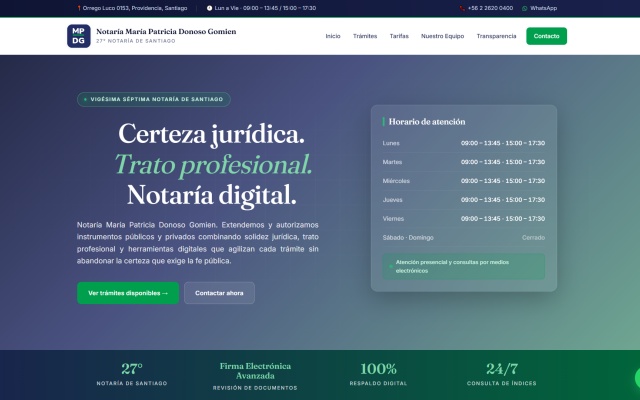 Notar�a Donoso Gomien 