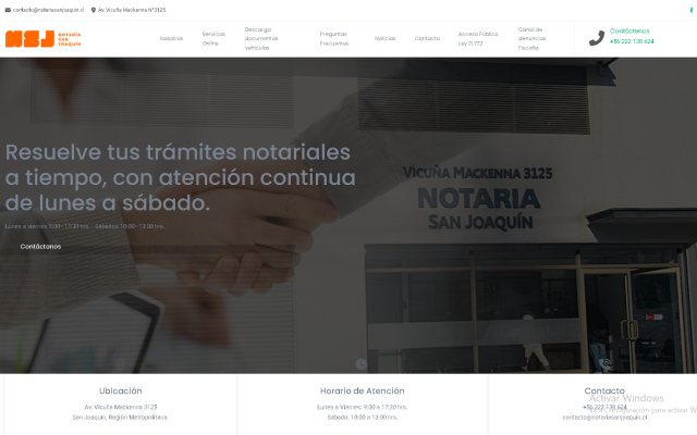 Notaria San Joaqu�n